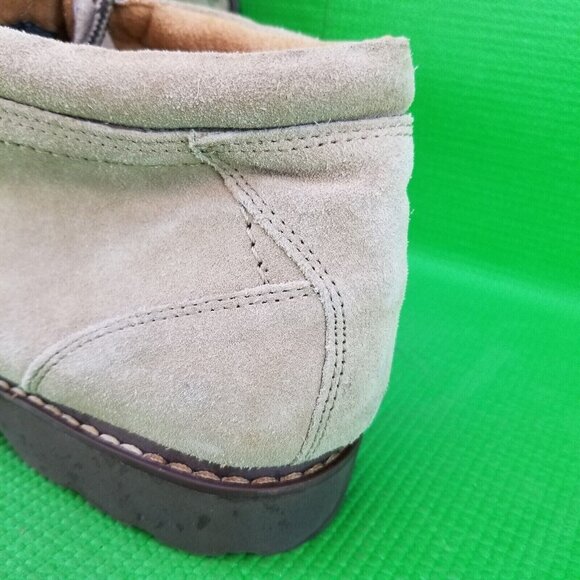 ✅Nunn Bush Dual Comfort Memory Foam 84585 Tan Suede Chukka Boot Men's 9M Shoes - Picture 12 of 16